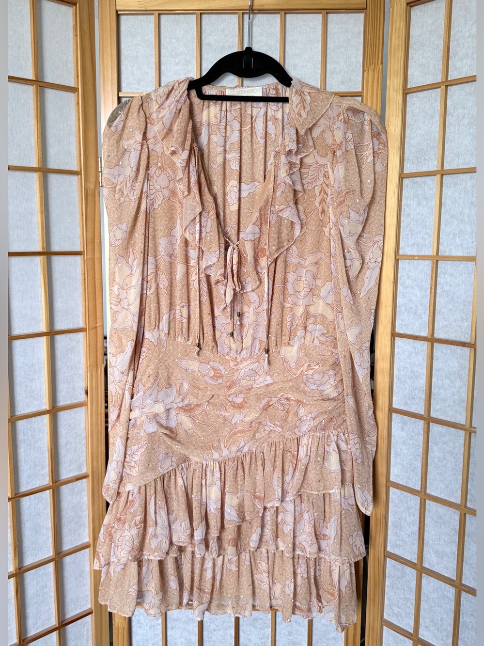 Ulla Johnson Cecily Silk Mini Dress Size 8
